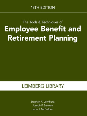 cover image of The Tools & Techniques of Employee Benefits and Retirement Planning, 1